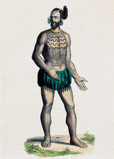 Pochodzący z Archipelagu Romanzoff (Oceania) autorstwa Nicolas Dally