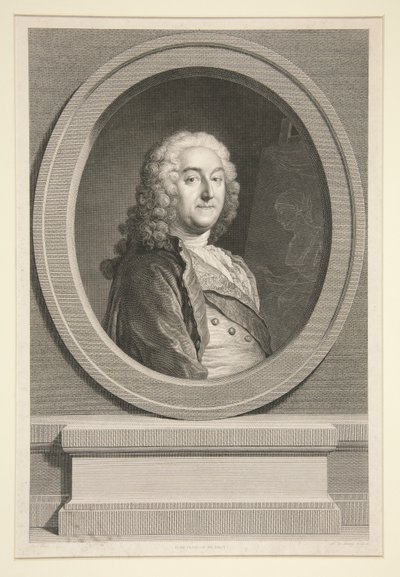Portret Jean-François de Troy autorstwa Nicolas Delaunay