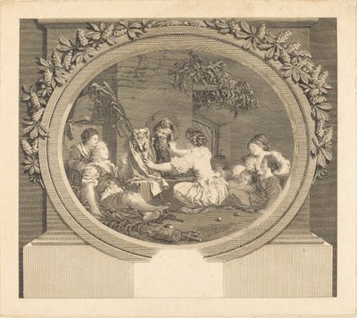 Edukacja jest wszystkim autorstwa Nicolas Delaunay after Jean Honoré Fragonard