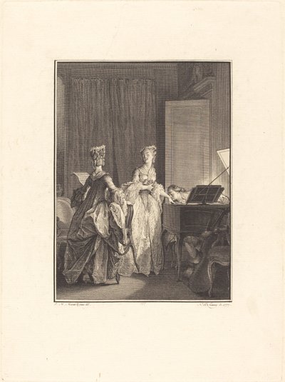 polish autorstwa Nicolas Delaunay after Jean Michel Moreau