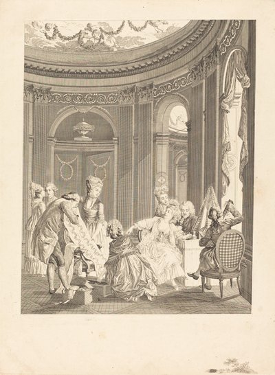 Co mówi opat? autorstwa Nicolas Delaunay after Nicolas Lavreince