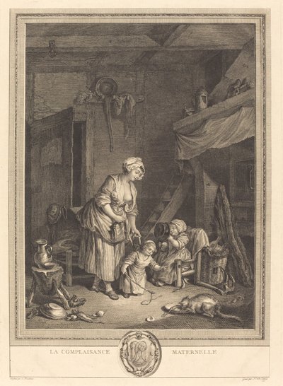 Samozadowolenie matki autorstwa Nicolas Delaunay after Sigmund Freudenberger