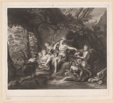Kąpiel Diany autorstwa Nicolas Gabriel Dupuis (attributed to)