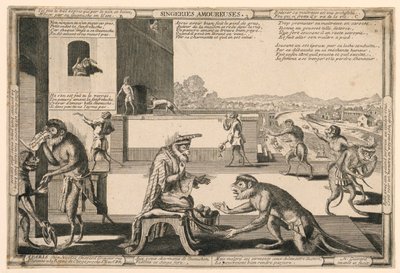 Singeries Amouresuses, płyta 2 autorstwa Nicolas Guerard