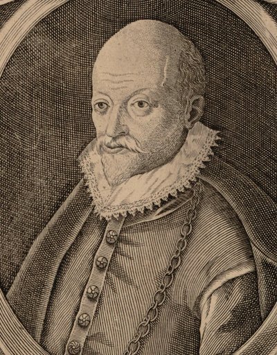 Portret kompozytora Rolanda de Lassusa 1532-1 autorstwa Nicolas III de Larmessin