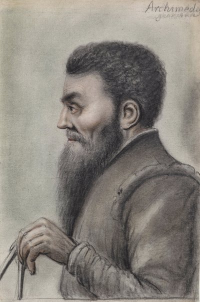Przedstawicielstwo Archimede de Syracuse autorstwa Nicolas Lagneau or Lanneau