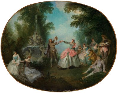 Menuet autorstwa Nicolas Lancret