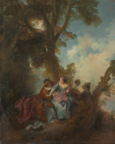 Deklaracja Miłości, c. 1720. autorstwa Nicolas Lancret