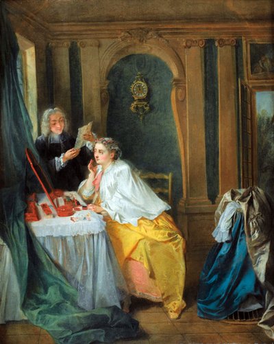 Madame Geoffrin (Marie Therese Rodet Geoffrin autorstwa Nicolas Lancret