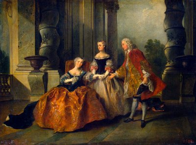 Scena z tragedii Le Comte d