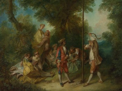 Cztery wieki człowieka: dojrzałość, ok. 1735 autorstwa Nicolas Lancret