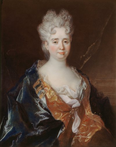 Portret Anne-Thérèse de Marguenat de Courcelles, markiza de Lambert, ok. 1930 r. 1710. autorstwa Nicolas Largillière de