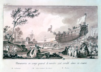 Bez tytułu, c1750-1810 autorstwa Nicolas Marie Ozanne