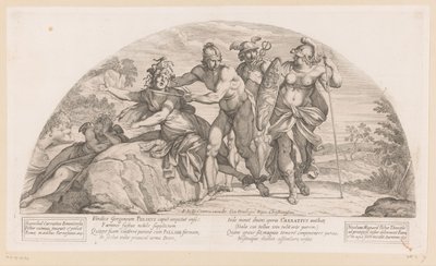 Perseusz ścina głowy Meduzy Historie z Odysei (tytuł serii) autorstwa Nicolas Mignard