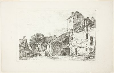 Krajobraz, z Deuxieme Cahier de Paysage autorstwa Nicolas Perignon