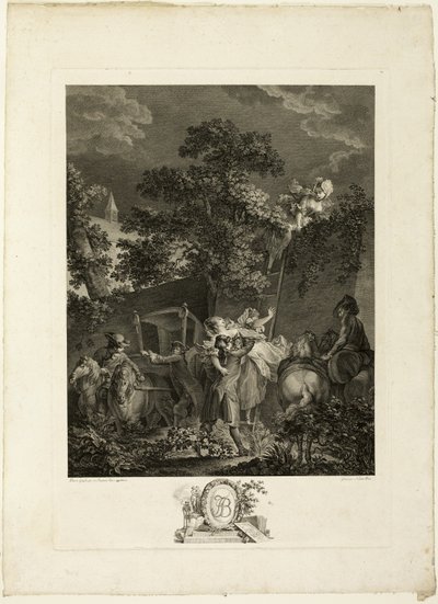 Nocne porwanie autorstwa Nicolas Ponce