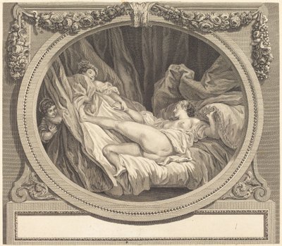 Szklanka wody autorstwa Nicolas Ponce after Jean Honoré Fragonard