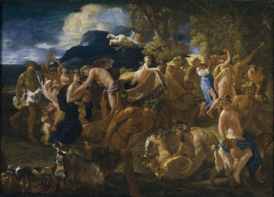 Bachanalia, 1625-1626 autorstwa Nicolas Poussin