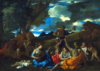Le Grand Bacchanal, 1627-1628 autorstwa Nicolas Poussin