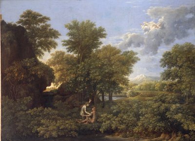 Raj wiosny lub ziemi autorstwa Nicolas Poussin