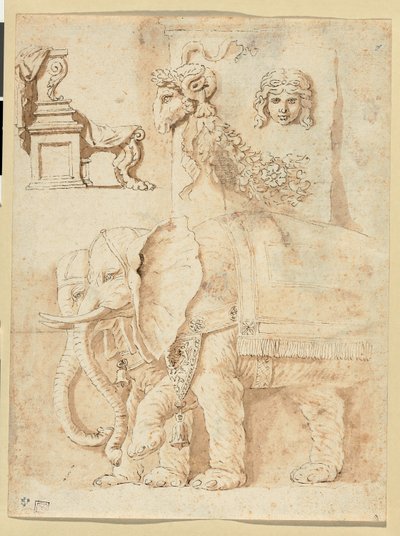 Studia nad Andreą Mantegną, Giulio Romano i antykiem autorstwa Nicolas Poussin