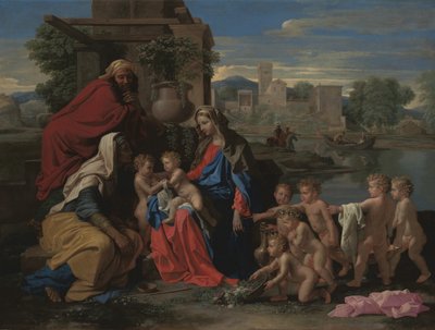 Święta Rodzina autorstwa Nicolas Poussin
