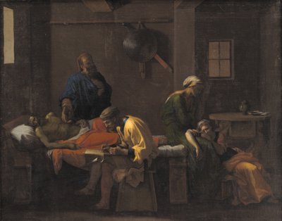 Testament Eudamidasa autorstwa Nicolas Poussin