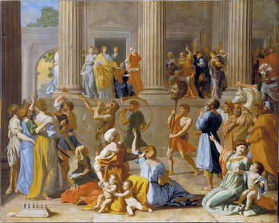 Triumf Dawida autorstwa Nicolas Poussin