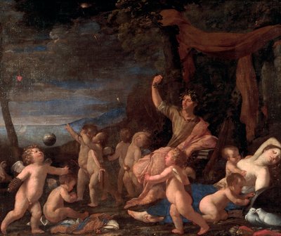 Triumf Owidiusza (olej na płótnie) autorstwa Nicolas Poussin