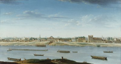 Port Saint-Bernard widziany z Arsenału autorstwa Nicolas Raguenet