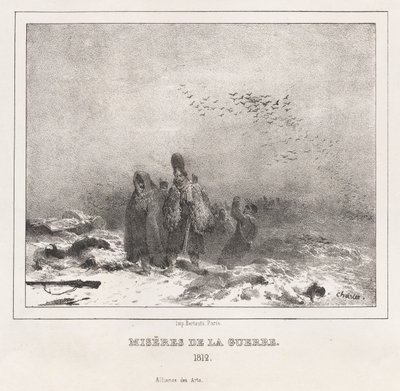 Alfabet moralny i filozoficzny na użytek małych i dużych dzieci: Miseries of War 1812, 18 autorstwa Nicolas Toussaint Charlet