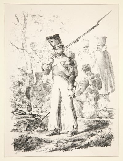 Recree a l autorstwa Nicolas Toussaint Charlet