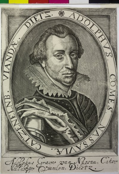 Hrabia Nassau-Siegen Adolf autorstwa Nicolas de Clerck