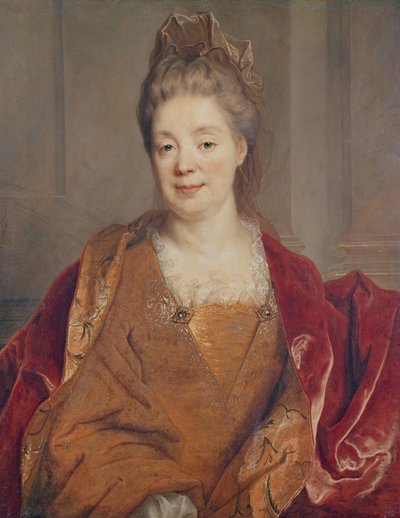 Pani. Titon du Tillet (olej na płótnie) autorstwa Nicolas de Largillière