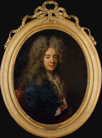 Portret dżentelmena (olej na płótnie) autorstwa Nicolas de Largillière