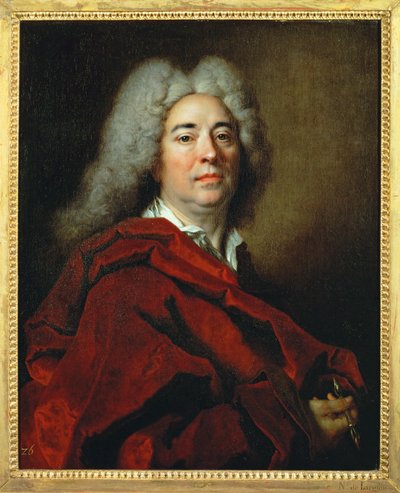 Autoportret (obraz na płótnie) autorstwa Nicolas de Largilliere
