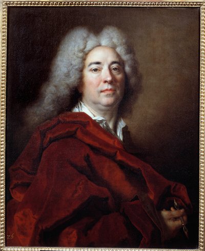 Autoportret. Obraz Nicolasa De Largilliere (1656-1746) autorstwa Nicolas de Largillière
