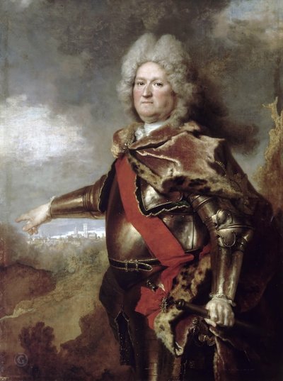 Antoine Le Prestre, hrabia Puy-Vauban (1654-1731), gubernator Béthune autorstwa Nicolas de Largillière