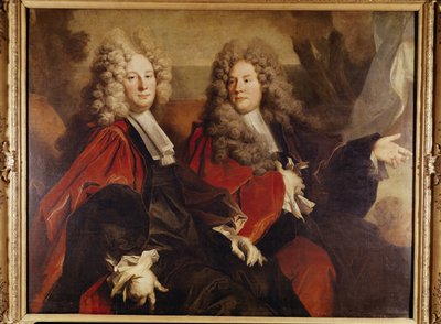 Portret Aldermana Huguesa Desnotsa i Aldermana Bouheta, wybranego w 1702 r. autorstwa Nicolas de Largillière