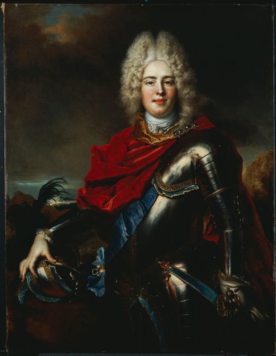 Portret Fryderyka Augusta II Saksonii autorstwa Nicolas de Largillière
