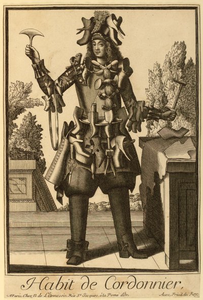 Garnitur szewca [Szewc] autorstwa Nicolas de Larmessin II