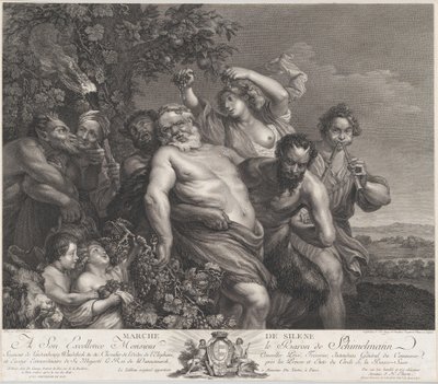 Triumf Silenusa, 1775-78., 1775-78. autorstwa Nicolas de Launay