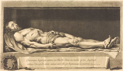 Ciało Chrystusa autorstwa Nicolas de Plattemontagne after Philippe