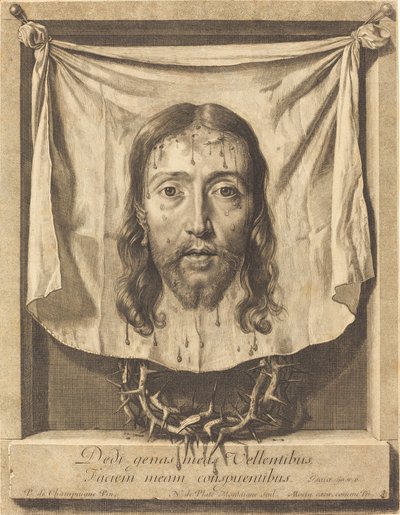 Welon św. Weroniki autorstwa Nicolas de Plattemontagne after Philippe