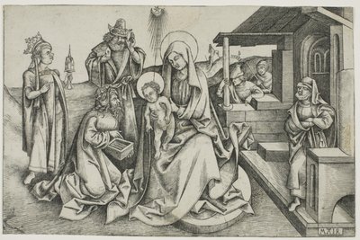 Adoracja Trzech Króli autorstwa Nicolaus Alexander Mair von Landshut