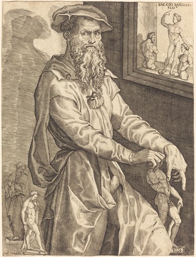 Baccio Bandinelli autorstwa Nicolo della Casa