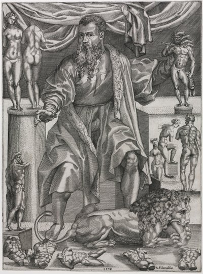 Baccio Bandinelli, 1548. autorstwa Nicolo della Casa