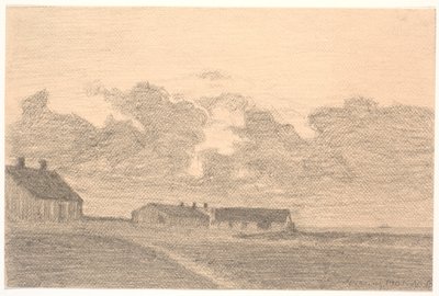 Stary pensjonat w Ferring autorstwa Niels Jakob Jakobsen Bjerre