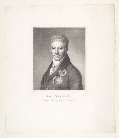 Johan Sigismund Møsting autorstwa Niels Simonsen