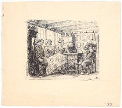 Mały biały kot autorstwa Niels Skovgaard